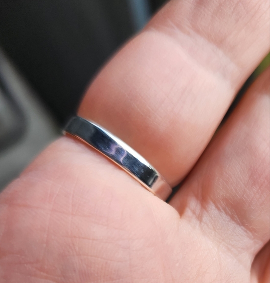 Handmade Sterling Silver 925 Irish Dahlia Heart Ring Size 8.25 - Picture 4 of 9